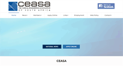 Desktop Screenshot of ceasa-national.org.za